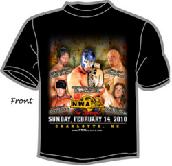 2010 NWA New Beginnings Event Tshirt