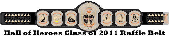 Class of 2011 Hall of Heroes Belt Raffle!