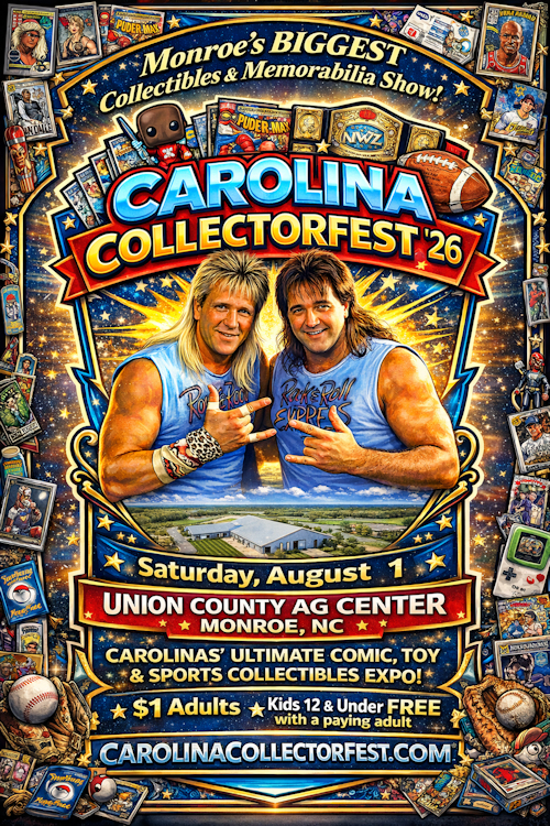 Monroe's biggest collectibles and memorabilia show!