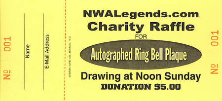 Autographed Ring Bell Plaque