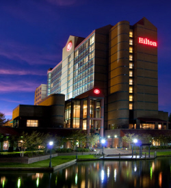 The beautiful Hilton University Place Hotel!