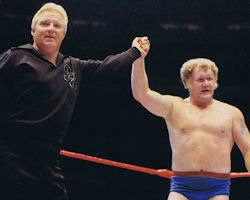 Harley Race and Bobby Heenan