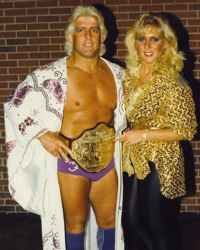 Baby Doll and Ric Flair