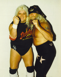 Jimmy Valiant and Dusty Rhodes