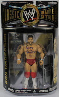 Autographed by Arn Anderson