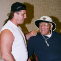 Bret Hart and Ernie Ladd