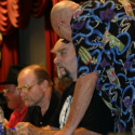 Gary Hart chats with Ox Baker