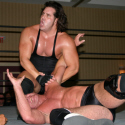 Brad Anderson continues to work on Brad Armstrong's arm
