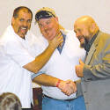 Ivan and Nikita Koloff in the polaroid room