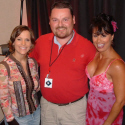 Steve Hall with Molly Holly and Ivory