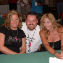 Steve Hall with Tammy Sytch and Missy Hyatt